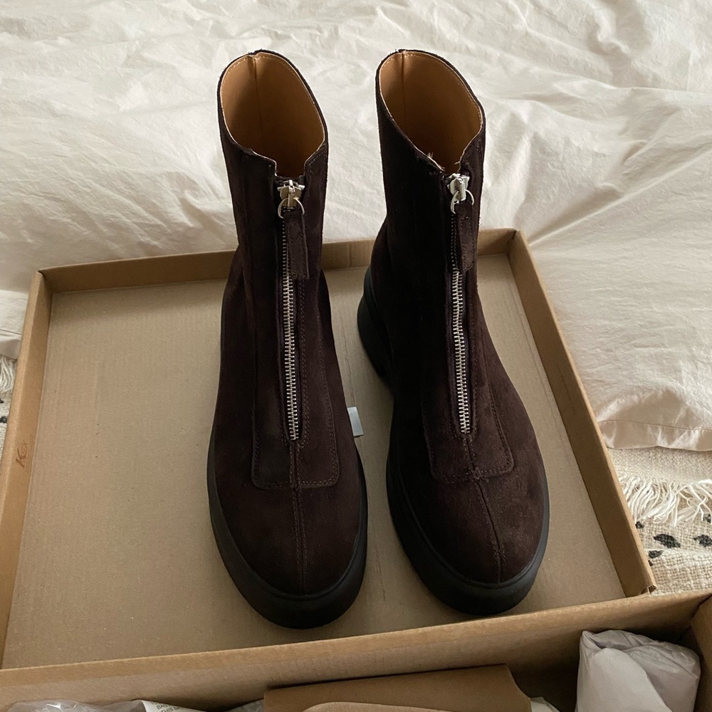 Steve Madden Dark Brown Ankle Boots